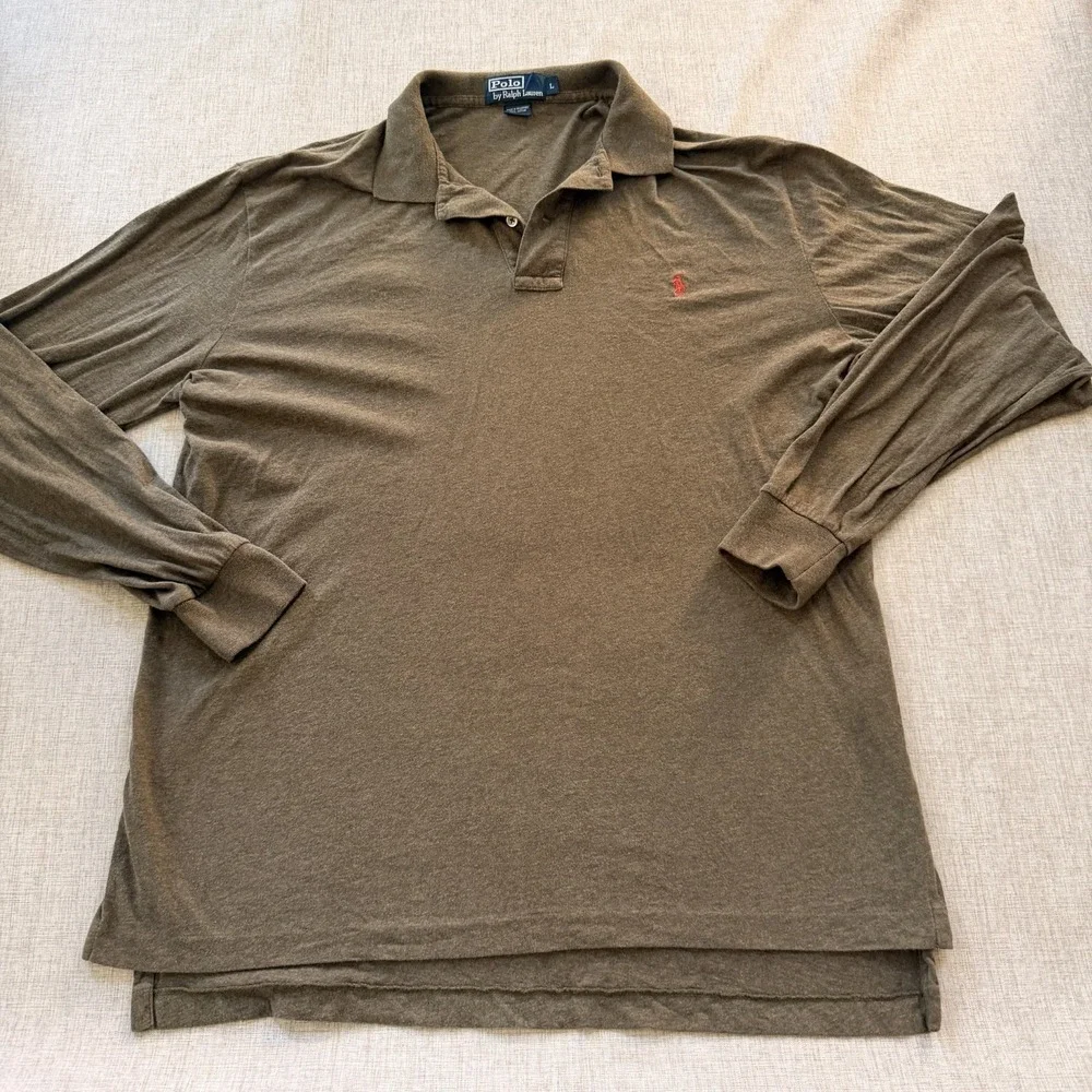 Vintage Polo Ralph Lauren Shirt Mens Large Classic Pony Logo Streetwear Preppy